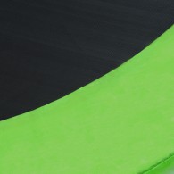 Батут DFC Trampoline Fitness с сеткой 16ft, зеленый