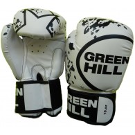 Перчатки боксёрские Green Hill STAR PU FX BGS-2219 10 унций Белый