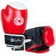 Перчатки боксёрские INDIGO натуральная кожа PS-789 14 унций Красно-черно-белый