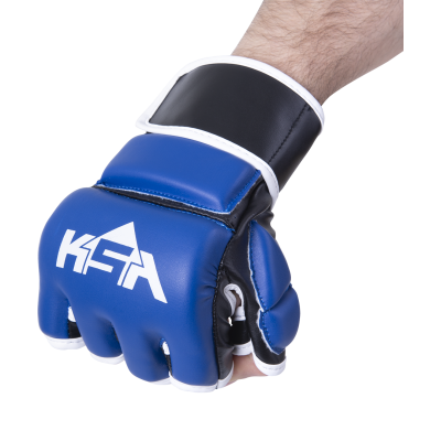 Перчатки для MMA Wasp Blue, к/з