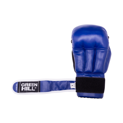 Перчатки для рукопашного боя PG-2047, к/з, синий